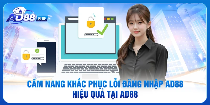 Cẩm nang khắc phục lỗi đăng nhập AD88 hiệu quả tại AD88