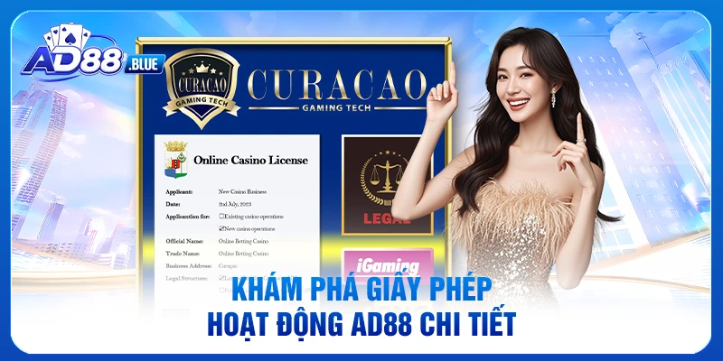 Khám phá giấy phép hoạt động AD88 chi tiết
